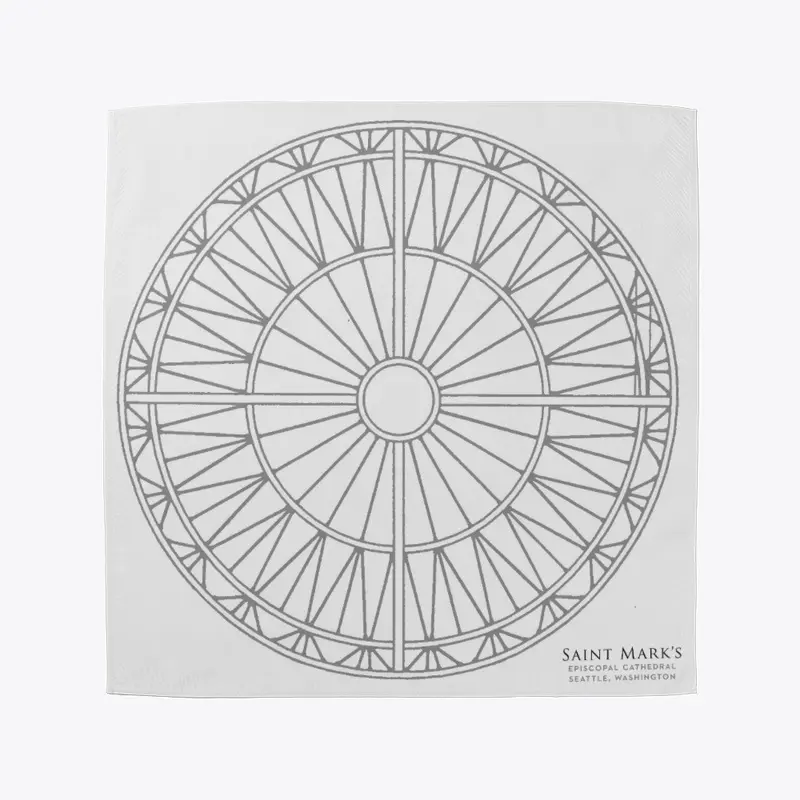 Rose window bandana